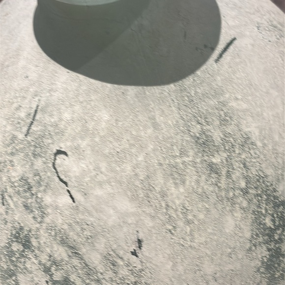 San Miguel Vidrios textured recycled mint green Bulbous Art Glass Vase - Picture 11 of 17